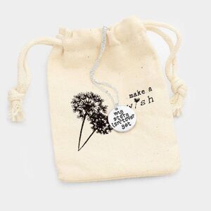 "My story isn't over yet" Necklace Gift Bag Set
